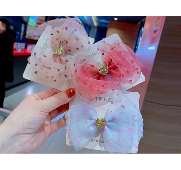 boutique ins 20pcs fashion cute glitter heart bow hairpins solid dot gauze bowknot hair clips princess headwear hair accessories, Slivery;white
boutique ins 20pcs fashion cute glitter heart bow hairpins solid dot gauze bowknot hair clips princess headwear hair accessories, Slivery;white