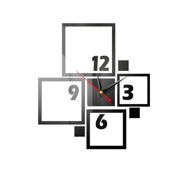 art european style diy wall clock modern acrylic mirror 3d sticker home office
art european style diy wall clock modern acrylic mirror 3d sticker home office