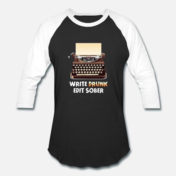 drunk writer novelist literature book author t shirt men knitted tee shirt s-xxxl basic solid fitness new style spring letters shirt
drunk writer novelist literature book author t shirt men knitted tee shirt s-xxxl basic solid fitness new style spring letters shirt