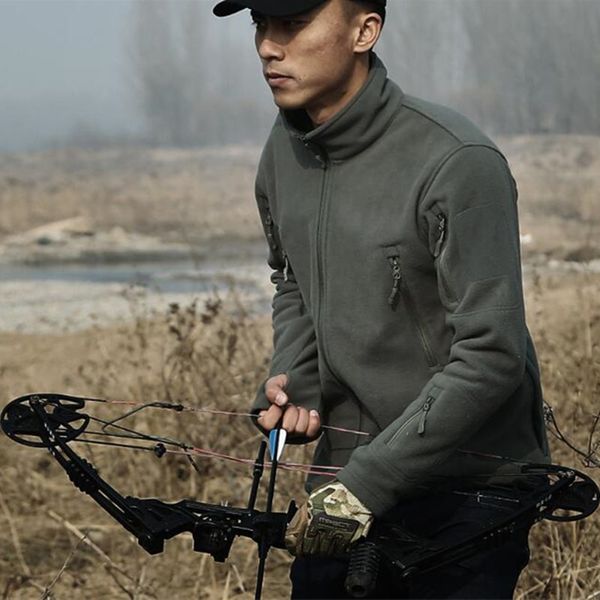 winter mens outdoor sports thermal fleece jacket male climbing hunting camping hiking windproof warm tactical training coat, Blue;black
winter mens outdoor sports thermal fleece jacket male climbing hunting camping hiking windproof warm tactical training coat, Blue;black