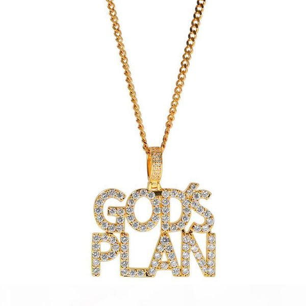 gods plan pendants mens letters necklace ice out gold hiphop jewelry 2019 fashion hip hop rapper necklaces, Silver
gods plan pendants mens letters necklace ice out gold hiphop jewelry 2019 fashion hip hop rapper necklaces, Silver