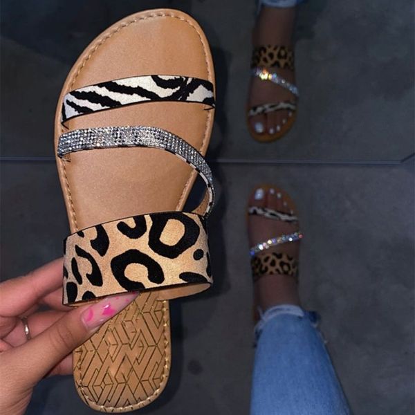 women flat slippers home summer 2020 shoes big size non-slip leopard outdoor slippers ladies open toe beach shoes, Black
women flat slippers home summer 2020 shoes big size non-slip leopard outdoor slippers ladies open toe beach shoes, Black
