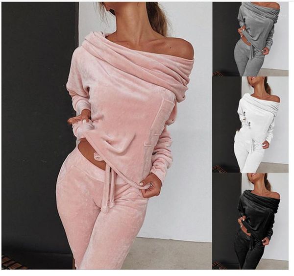 designer hoodie suits slash neck solid color printed ol style suits womens clothing 2 piece set autumn winter womens, White
designer hoodie suits slash neck solid color printed ol style suits womens clothing 2 piece set autumn winter womens, White