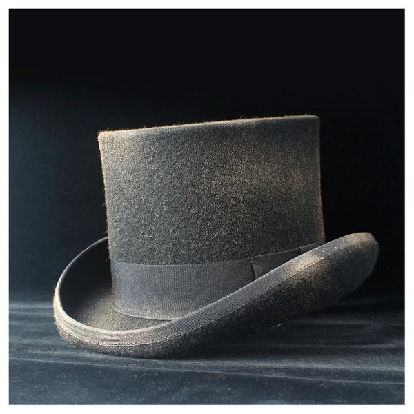 100% wool women men black steampunk hat with spray paint fedora mad hatter magic show caps, Blue;gray
100% wool women men black steampunk hat with spray paint fedora mad hatter magic show caps, Blue;gray