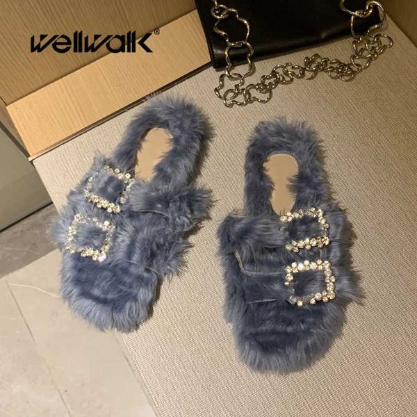 fur slippers with diamond buckle straps shoes for women furry slides female home fluffy slippers ladies luxury flip flops 2020, Black
fur slippers with diamond buckle straps shoes for women furry slides female home fluffy slippers ladies luxury flip flops 2020, Black