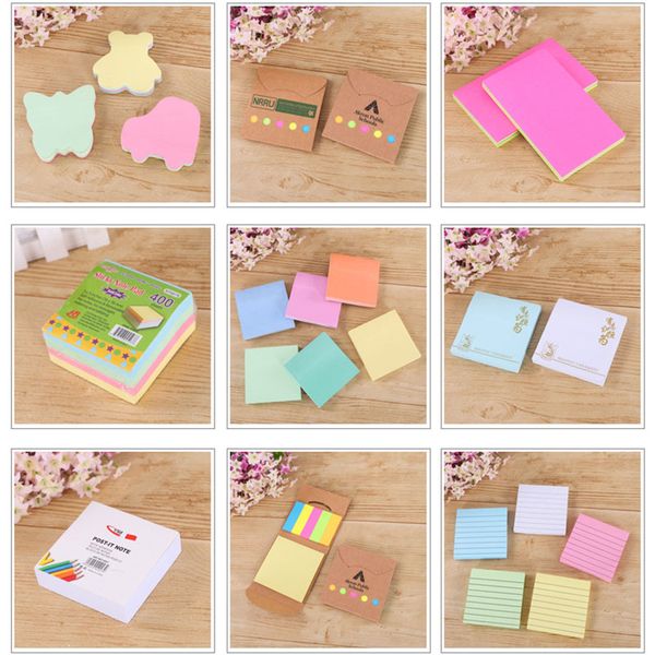fast shipping solid color 100 sheets paper memo pad sticky notes bookmark point marker memo sticker office school supplies notebooks bk0802
fast shipping solid color 100 sheets paper memo pad sticky notes bookmark point marker memo sticker office school supplies notebooks bk0802
