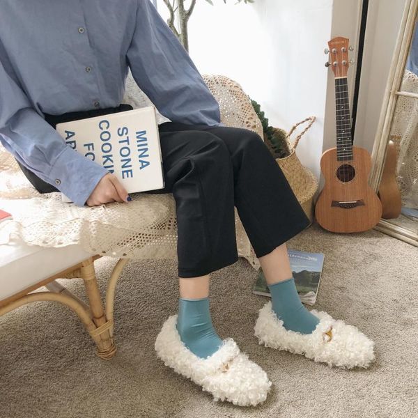 new designer women faux fur shoes brand winter female fashion metal decoration soft flats girls lovely casual outdoor warm shoes, Black
new designer women faux fur shoes brand winter female fashion metal decoration soft flats girls lovely casual outdoor warm shoes, Black