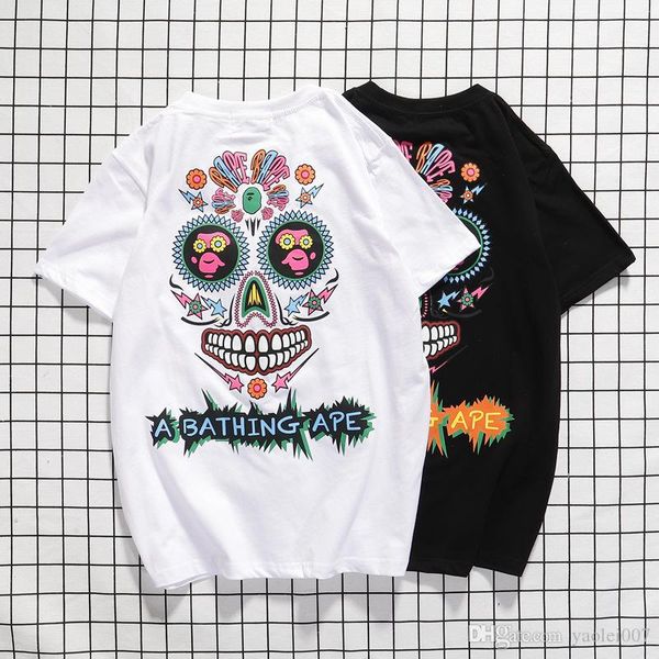 designer mens t-shirt european and american street tide brand ins personality clown print t-shirt hip-hop summer short tee, White;black
designer mens t-shirt european and american street tide brand ins personality clown print t-shirt hip-hop summer short tee, White;black