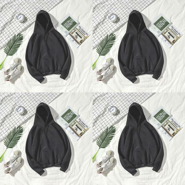 autumn winter new sweater korean style trendy men's and women's hoodie solid color pullover pullover pullovercoat pulloverfashion, Black
autumn winter new sweater korean style trendy men's and women's hoodie solid color pullover pullover pullovercoat pulloverfashion, Black