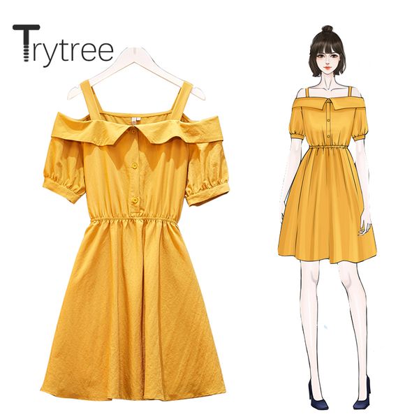 casual dresses trytree summer dress women tank patchwork turn-down collar shirt button elastic waist flare sleeve mini, Black;gray
casual dresses trytree summer dress women tank patchwork turn-down collar shirt button elastic waist flare sleeve mini, Black;gray