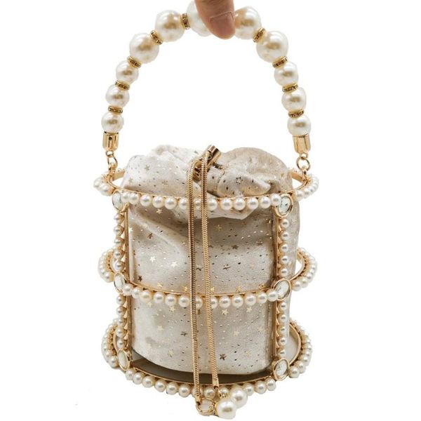 ins hollow out pearl bling bucket evening bag women luxury designer handmade alloy metallic clutch slingbag ladies shoulder bags
ins hollow out pearl bling bucket evening bag women luxury designer handmade alloy metallic clutch slingbag ladies shoulder bags