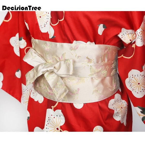 2020 japanese obi belt women vintage floral printed yukata sash tie japanese kimono waistband wide corset, Red
2020 japanese obi belt women vintage floral printed yukata sash tie japanese kimono waistband wide corset, Red