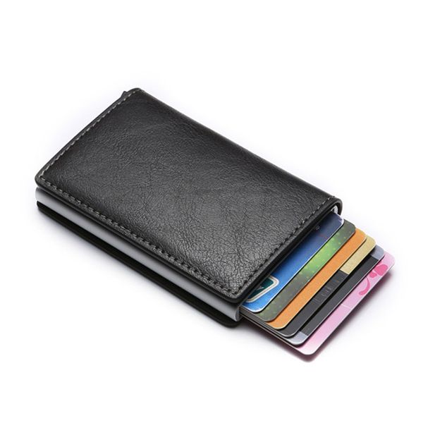 metal credit business mini card wallet 2020 dropshipping man women smart wallet business card holder hasp rfid wallet, Red;black
metal credit business mini card wallet 2020 dropshipping man women smart wallet business card holder hasp rfid wallet, Red;black