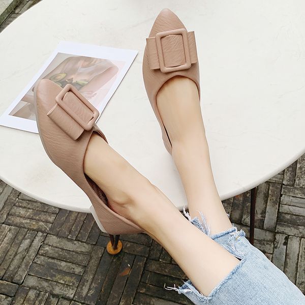 2020 women's autumn pointed shoes diamond shoes buckles flat and single shallow mouth u19-55, Black
2020 women's autumn pointed shoes diamond shoes buckles flat and single shallow mouth u19-55, Black