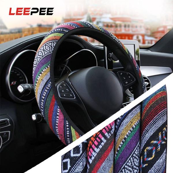 рулевого управление leepee колесо автомобиля крышка этнический стиль льняного автомобиль руль обложка автоаксессуары elastic автомобиль-стил
рулевого управление leepee колесо автомобиля крышка этнический стиль льняного автомобиль руль обложка автоаксессуары elastic автомобиль-стил