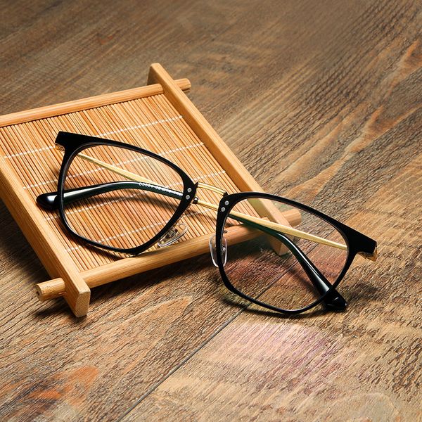 fashion sunglasses frames pure b titanium optical glasses frame men vintage square prescription eyeglasses women retro myopia spectacles eye, Black
fashion sunglasses frames pure b titanium optical glasses frame men vintage square prescription eyeglasses women retro myopia spectacles eye, Black