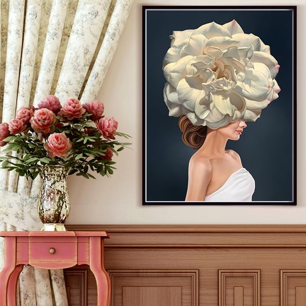 nordic poster canvas printing by numbers modren flowers woman painting wall art pictures for living room home decor
nordic poster canvas printing by numbers modren flowers woman painting wall art pictures for living room home decor