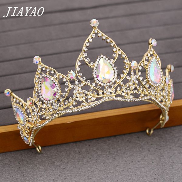 свадебная корона кристалл rhinestone корона свадебные аксессуары для волос красочный кристалл невесты tiara и королева принцессы головной уб, Golden;silver
свадебная корона кристалл rhinestone корона свадебные аксессуары для волос красочный кристалл невесты tiara и королева принцессы головной уб, Golden;silver