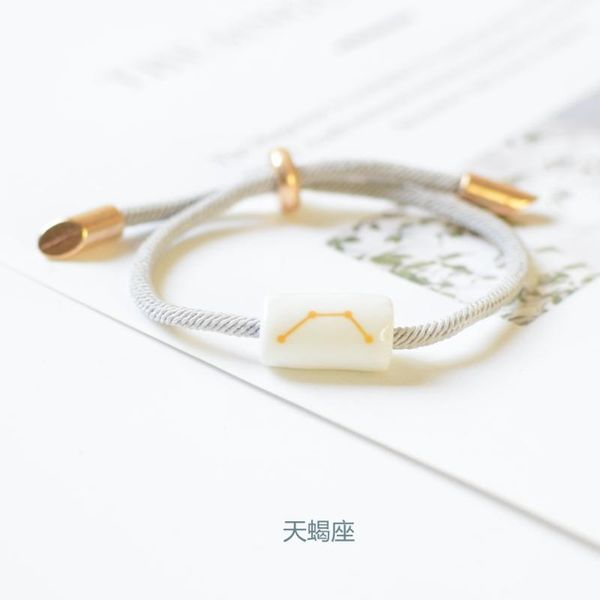 new ceramic 12 constellation bracelet men women boys girl lace up woven leather 12 constellations bracelet charm bracelets, Golden;silver
new ceramic 12 constellation bracelet men women boys girl lace up woven leather 12 constellations bracelet charm bracelets, Golden;silver
