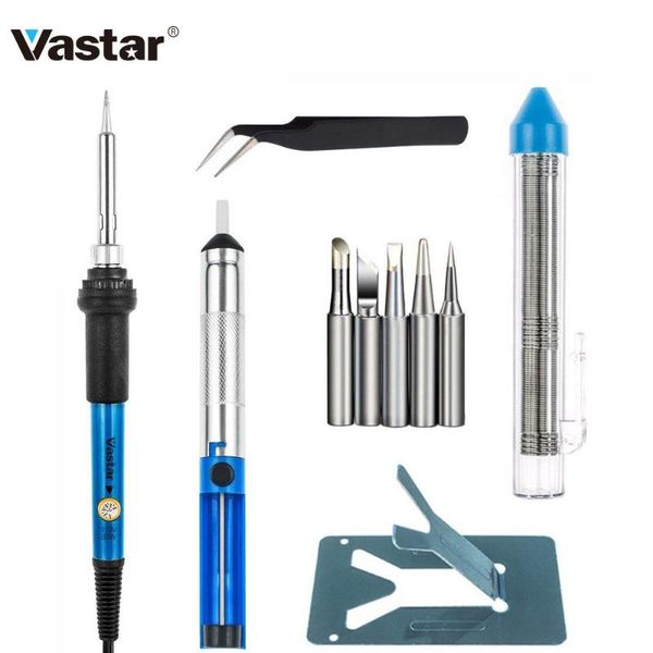 vastar 60w 110v adjustable temperature soldering iron on/off 5 tips desoldering pumpsoldering iron stand tweezers
vastar 60w 110v adjustable temperature soldering iron on/off 5 tips desoldering pumpsoldering iron stand tweezers