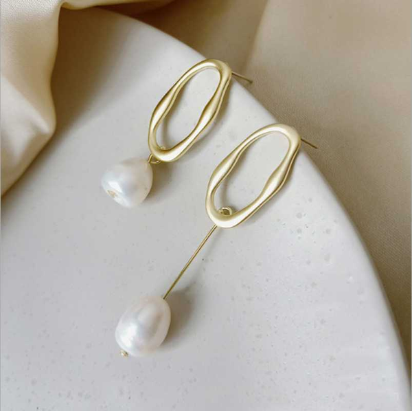 dangle & chandelier lindley 2021 korean fashion baroque imprint pearl women's earrings asymmetrical draped magold stud fine jewelry gif, Silver
dangle & chandelier lindley 2021 korean fashion baroque imprint pearl women's earrings asymmetrical draped magold stud fine jewelry gif, Silver