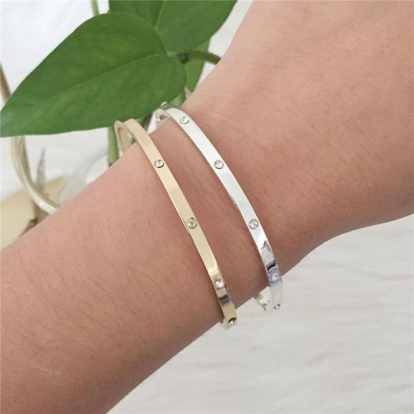 delicate gold or rhodium color crystal paving easy hook bangle for women girl tiny arm decoration elegant lady gift high quality, Black
delicate gold or rhodium color crystal paving easy hook bangle for women girl tiny arm decoration elegant lady gift high quality, Black