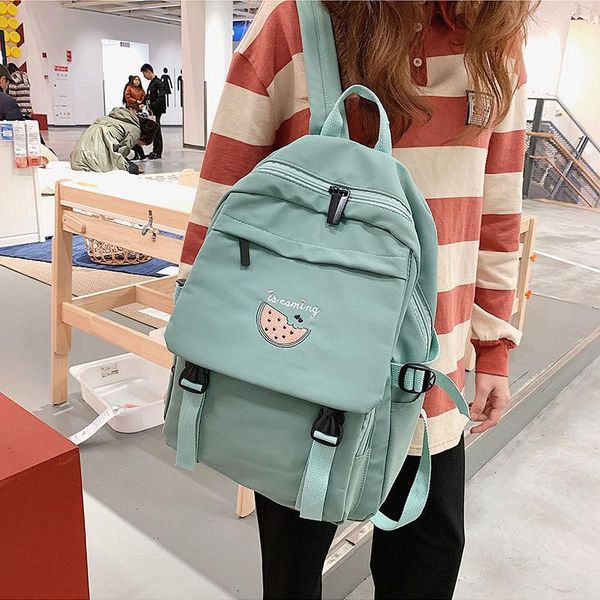 nylon backpack women solid color school bags for teenage girls 2020 summer simple casual bagpack female ladies travel backpack
nylon backpack women solid color school bags for teenage girls 2020 summer simple casual bagpack female ladies travel backpack