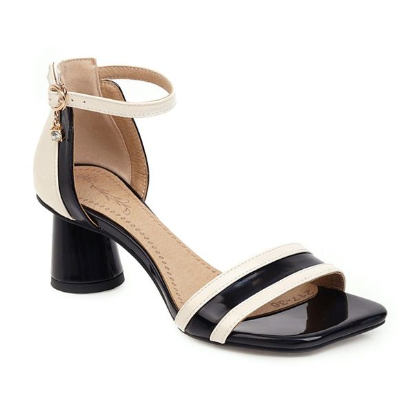 big size personalized contrast sandals high heels sandals women shoes woman summer ladies, Black
big size personalized contrast sandals high heels sandals women shoes woman summer ladies, Black