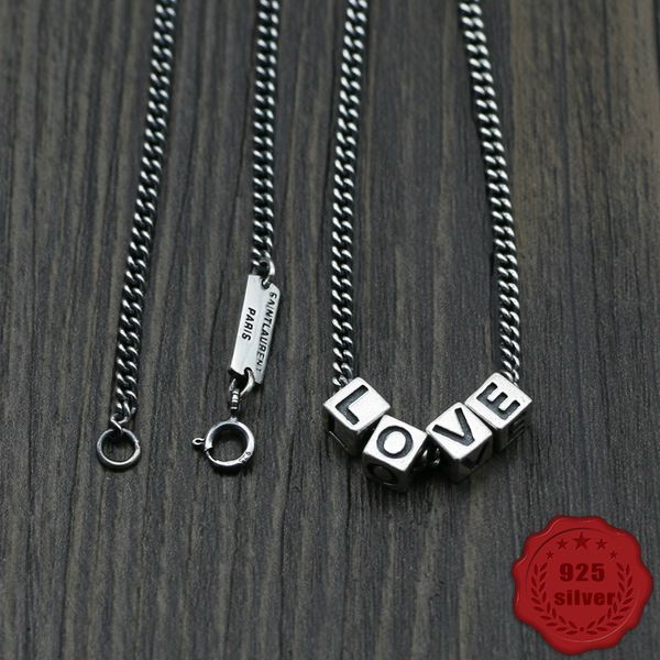 s925 sterling silver necklace rope chain personality fashion punk style couple jewelry simple love style 2019 new sale
s925 sterling silver necklace rope chain personality fashion punk style couple jewelry simple love style 2019 new sale