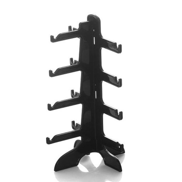 4 layers glasses eyeglasses sunglasses show stand holder fashion frame display rack eyeglasses plastic, Black
4 layers glasses eyeglasses sunglasses show stand holder fashion frame display rack eyeglasses plastic, Black