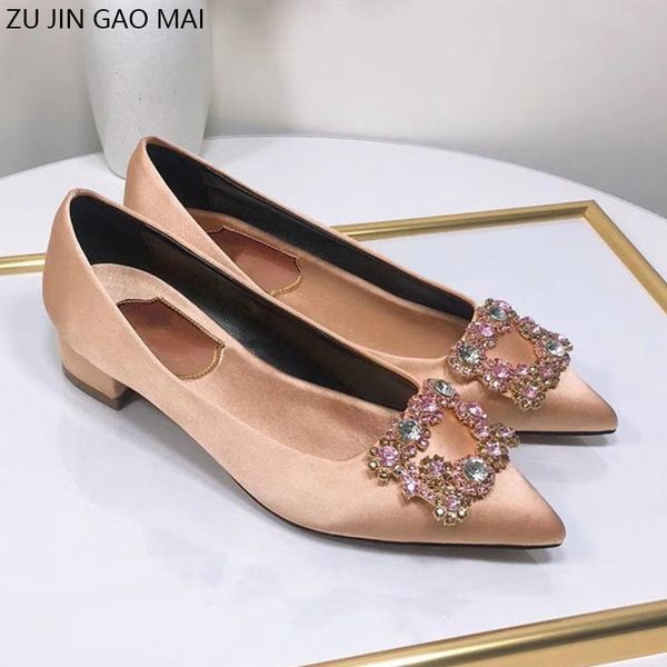satin rhinestone low heels shoes woman basic 2021 satin diamond buckle pointed square heel work shoes fashion women pumps, Black
satin rhinestone low heels shoes woman basic 2021 satin diamond buckle pointed square heel work shoes fashion women pumps, Black