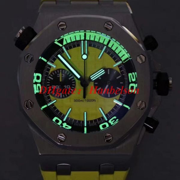 2020 new luminous мужчины кварцевые мужские часы chronograph наручные часы orologio di lusso часы спорт желтый резиновый ремешок montre, Slivery;brown
2020 new luminous мужчины кварцевые мужские часы chronograph наручные часы orologio di lusso часы спорт желтый резиновый ремешок montre, Slivery;brown