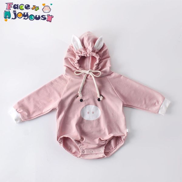 toddler cartoon cute pig hooded romper pink full sleeve jumpsuit outfits overalls for children girls boys autumn baby clothes, Blue
toddler cartoon cute pig hooded romper pink full sleeve jumpsuit outfits overalls for children girls boys autumn baby clothes, Blue