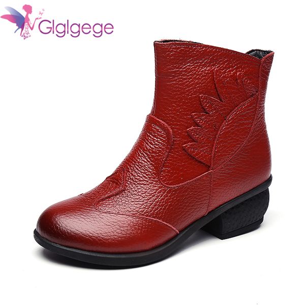 glglg genuine leather boots for women keep warm zipper winter shoes woman non slip velvet snow boots women ankle 2020 new, Black
glglg genuine leather boots for women keep warm zipper winter shoes woman non slip velvet snow boots women ankle 2020 new, Black