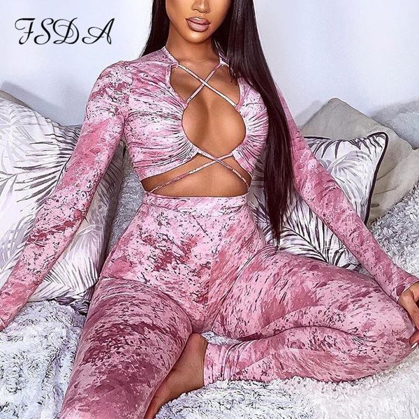 fsda 2020 summer tie dye women sets long sleeve crop bandage and biker pants trousers two piece set party outfit t200810, White
fsda 2020 summer tie dye women sets long sleeve crop bandage and biker pants trousers two piece set party outfit t200810, White