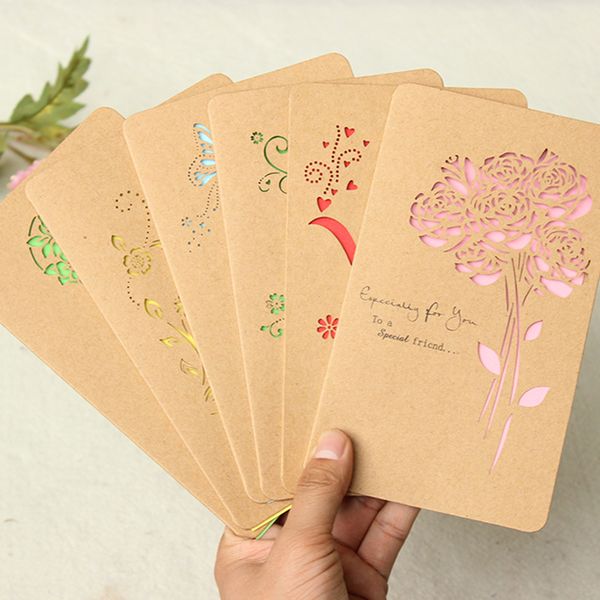 hollowed-out greeting card kraft paper carving custom thank handmade couple wedding invitation birthday card child wife 10 pcs
hollowed-out greeting card kraft paper carving custom thank handmade couple wedding invitation birthday card child wife 10 pcs