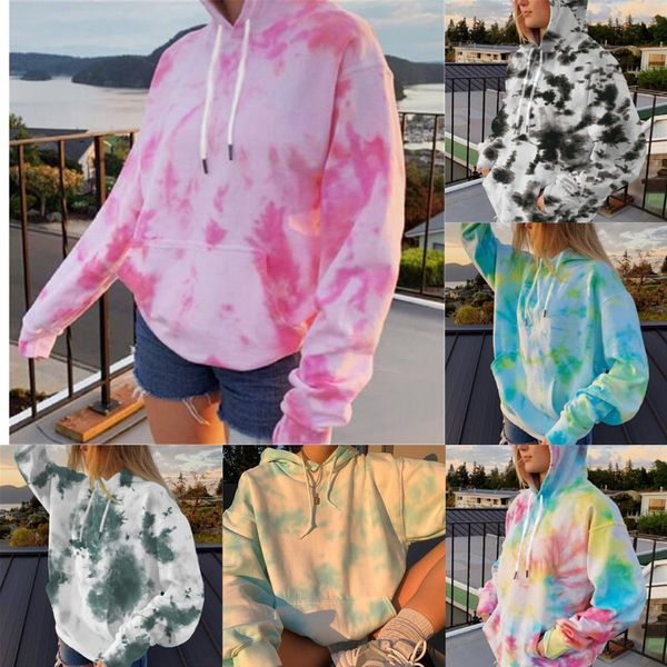 2020 autumn street women's coat clothing new loose hooded tie-dyed printed casual 2020 autumn street women's sweatshirt sweatshirt, Black
2020 autumn street women's coat clothing new loose hooded tie-dyed printed casual 2020 autumn street women's sweatshirt sweatshirt, Black