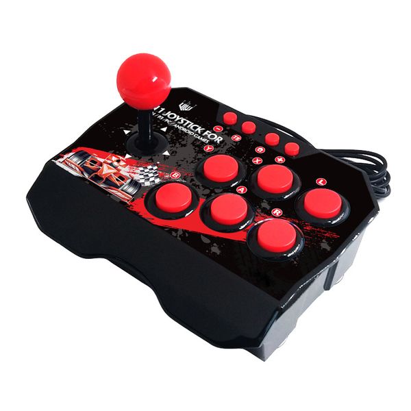 4-in-1 Wired Game Joystick Support N-Switch/PC/ps3/Andriod Complete Function Buttons Battery-Free Handle Rocker Accessories
4-in-1 Wired Game Joystick Support N-Switch/PC/ps3/Andriod Complete Function Buttons Battery-Free Handle Rocker Accessories