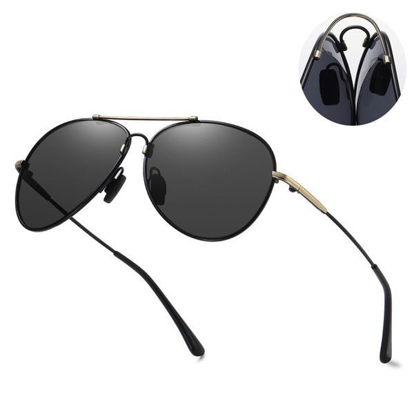 sunglasses for men women pilot polarized memory metal uv400 lens protection classic sunglasses aviation driving car flexible, White;black
sunglasses for men women pilot polarized memory metal uv400 lens protection classic sunglasses aviation driving car flexible, White;black