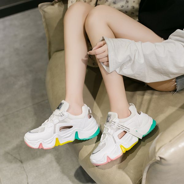 women's fashion sneakers light casual shoes thick bottom hard-wearing flats shoes breathable popular flats zapatos hombre, Black
women's fashion sneakers light casual shoes thick bottom hard-wearing flats shoes breathable popular flats zapatos hombre, Black
