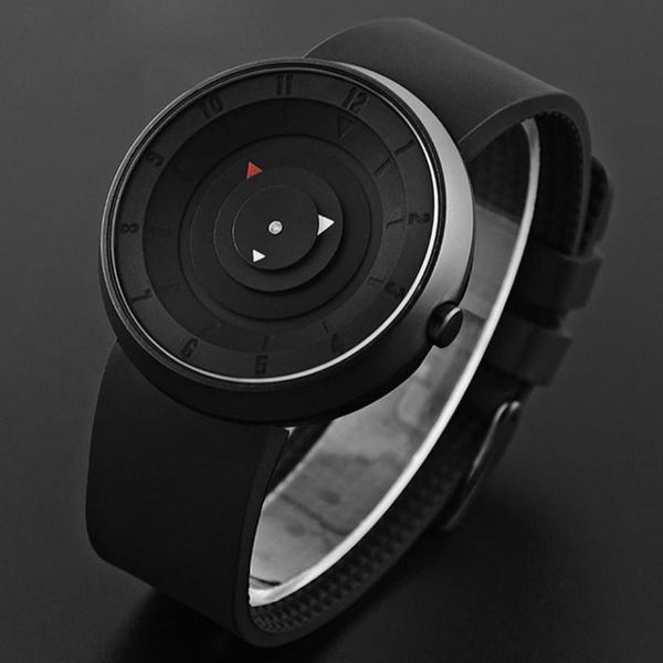 fashion creative turntable watch men big watches black rubber band quartz wristwatches men sports watches relogio masculino 2020, Slivery;brown
fashion creative turntable watch men big watches black rubber band quartz wristwatches men sports watches relogio masculino 2020, Slivery;brown