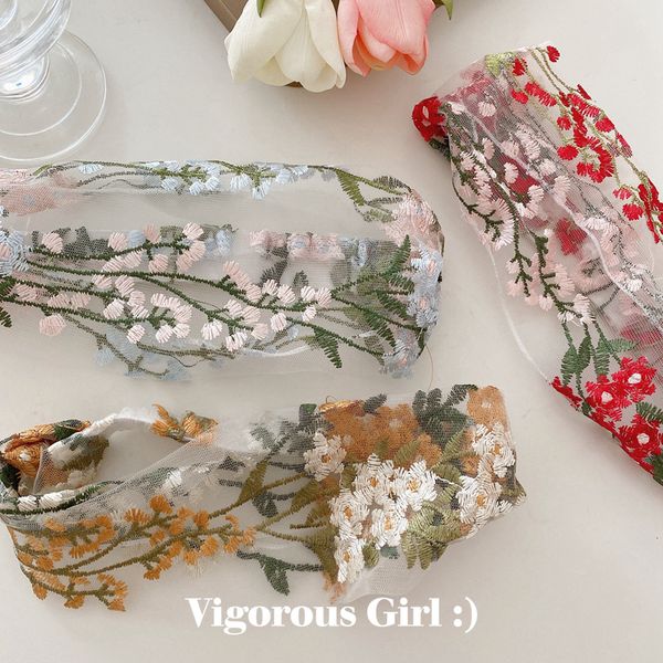 garden girl exquisite lace embroidery flower hairband super fairy temperament headband tie hairband hair accessories, Golden;silver
garden girl exquisite lace embroidery flower hairband super fairy temperament headband tie hairband hair accessories, Golden;silver