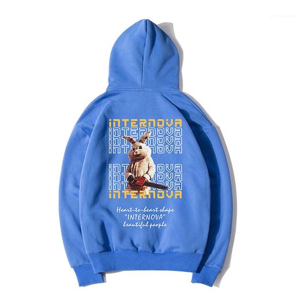 mens hoodies luxury fleece designer colorful pullover hoodies fashion long sleeve mens clothing chainsaw rabbit printed, Black
mens hoodies luxury fleece designer colorful pullover hoodies fashion long sleeve mens clothing chainsaw rabbit printed, Black