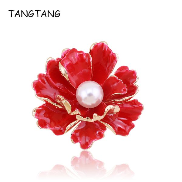 pins, brooches tangtang red flower brooch for women ornaments enamel painted golden bloom pins 5mm jewelry pin accessory wedding festive, Gray
pins, brooches tangtang red flower brooch for women ornaments enamel painted golden bloom pins 5mm jewelry pin accessory wedding festive, Gray