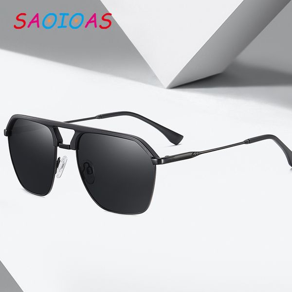 saoioas 2020 fashion sunglasses men polarized square metal frame male sun glasses driving fishing eyewear uv400 protection, White;black
saoioas 2020 fashion sunglasses men polarized square metal frame male sun glasses driving fishing eyewear uv400 protection, White;black