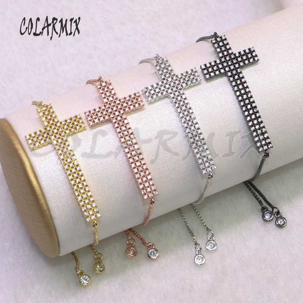 10 pieces long cross bracelets cross accessories jewelry making for women crystal zircon jewelry anklet for women 5361, Black
10 pieces long cross bracelets cross accessories jewelry making for women crystal zircon jewelry anklet for women 5361, Black