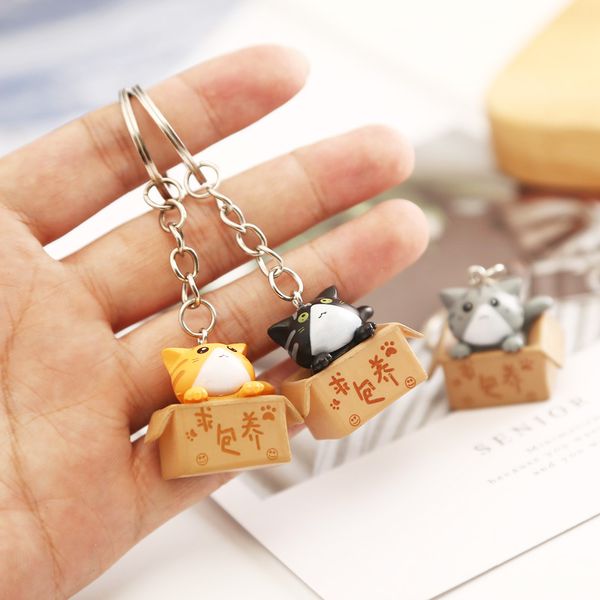 keychains cute little box cat key chain women men kawaii kitten car keychain fashion letter keyring animal jewelry dating, Silver
keychains cute little box cat key chain women men kawaii kitten car keychain fashion letter keyring animal jewelry dating, Silver