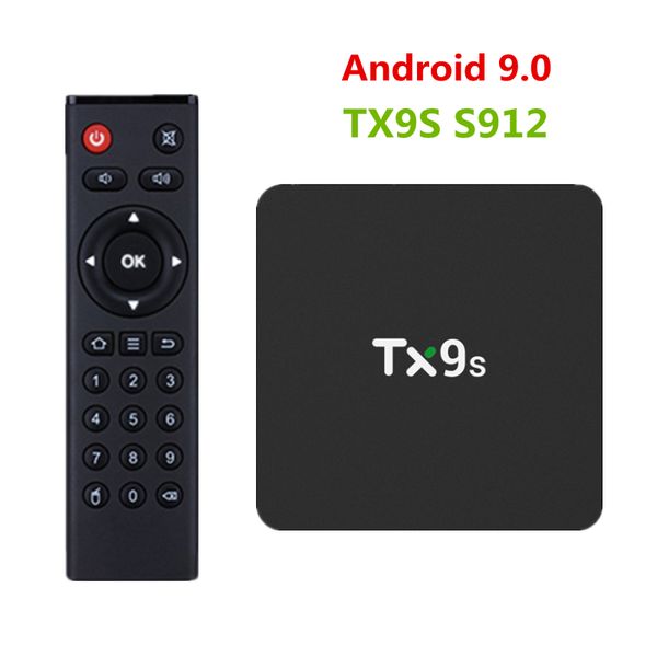 tx9s tv box 2gb ram 8gb rom android 9.0 tv box amlogic s912 окт ядро set top box 2,4 wifi 4k
tx9s tv box 2gb ram 8gb rom android 9.0 tv box amlogic s912 окт ядро set top box 2,4 wifi 4k