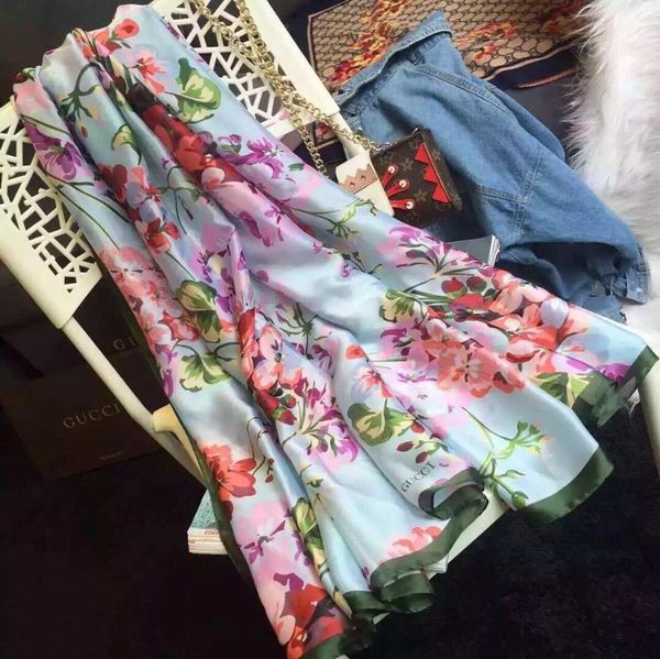 italy tenjiku flower design 100%silk scarf for women show style long size 180*90cm silk scarves ladies shawl headband scarf g08, Blue;gray
italy tenjiku flower design 100%silk scarf for women show style long size 180*90cm silk scarves ladies shawl headband scarf g08, Blue;gray