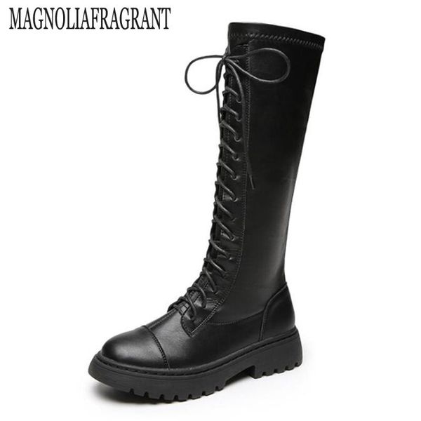 boots shoes female fashion knight autumn lace-up platform casual women boot botas de mujer ay44, Black
boots shoes female fashion knight autumn lace-up platform casual women boot botas de mujer ay44, Black